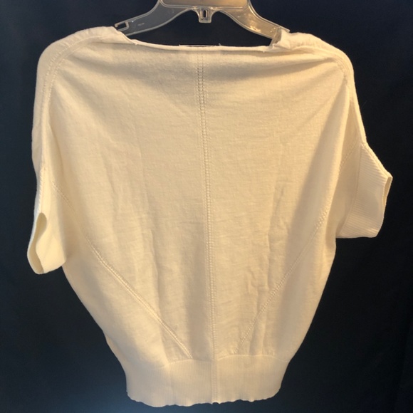 Lacoste Cream Merino Wool Sweater - Picture 4 of 5